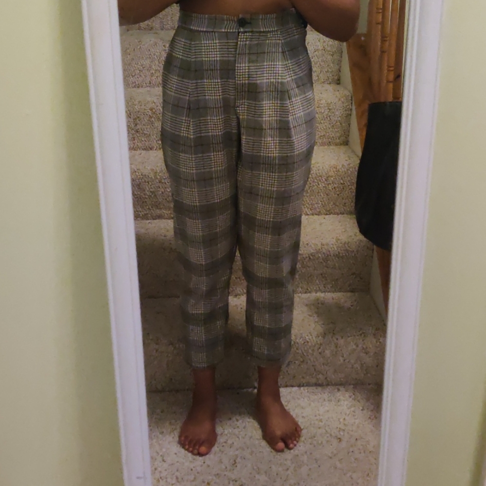 Plaid Pants